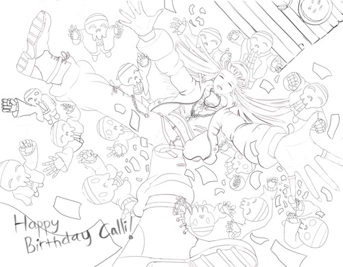 I am drawing a fan art where Calli and Dead Beats goes on picnic and celebrate Calli’s Birthday! But Dead Beats might yeet Calli too high<br class="newline" /><a class="read-time" target="_blank" rel="noopener noreferrer" href="https://www.youtube.com/watch?v=SaobHKDZ8KI&t=4h26m58s">Read Timestamp</a>